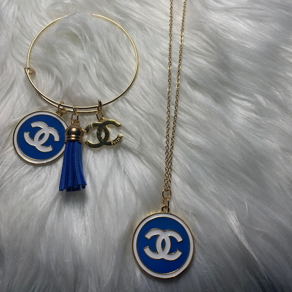 Fab Designer Chanel Necklace Set
